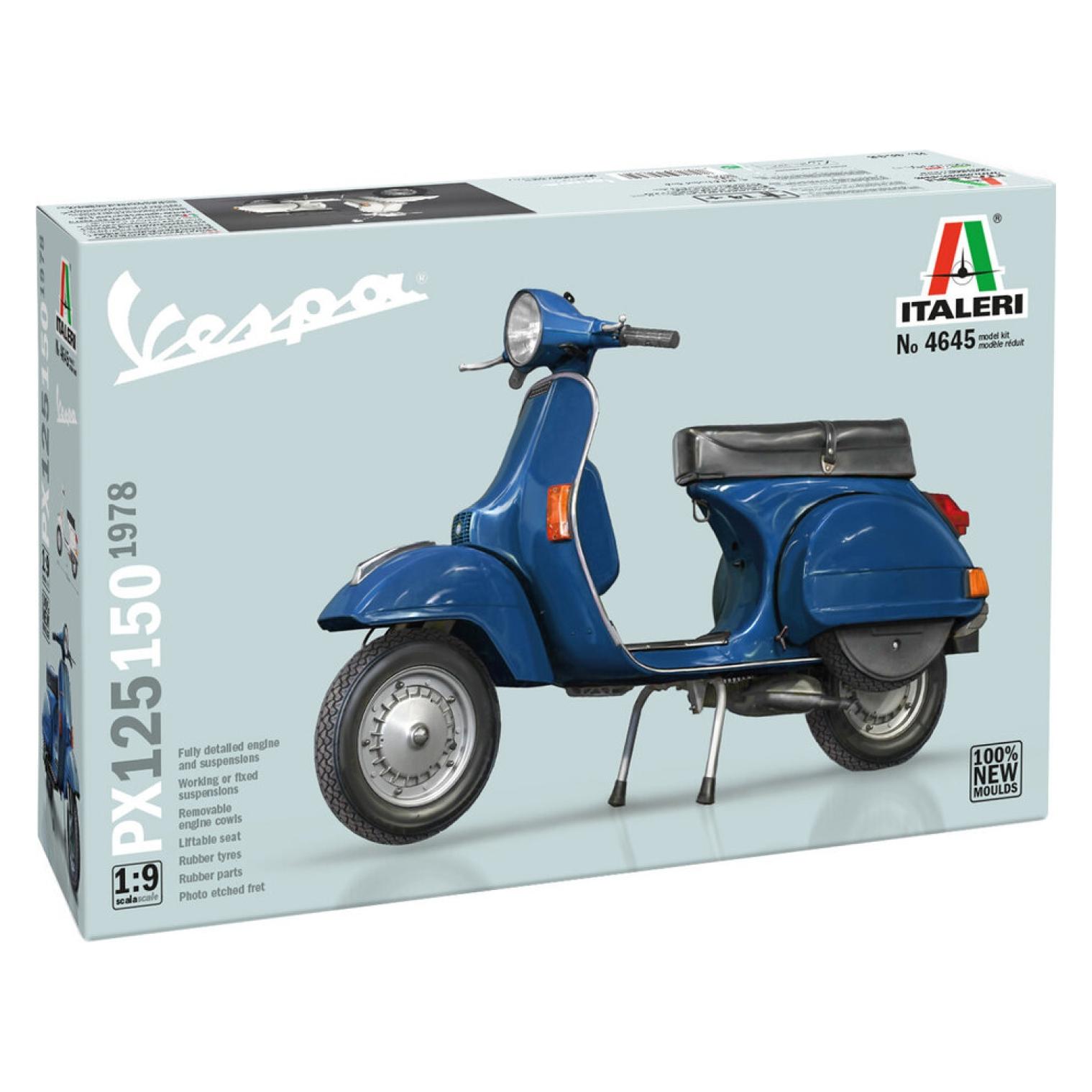 Italeri 1:9 Vespa PX 125/150 1978 (510104645)