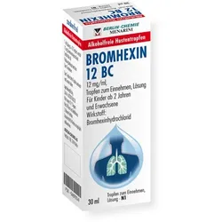 BROMHEXIN 12 BC Tropfen zum Einnehmen 30 ml