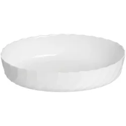 Luminarc Trianon Ofenform oval, Auflaufform, Weiss