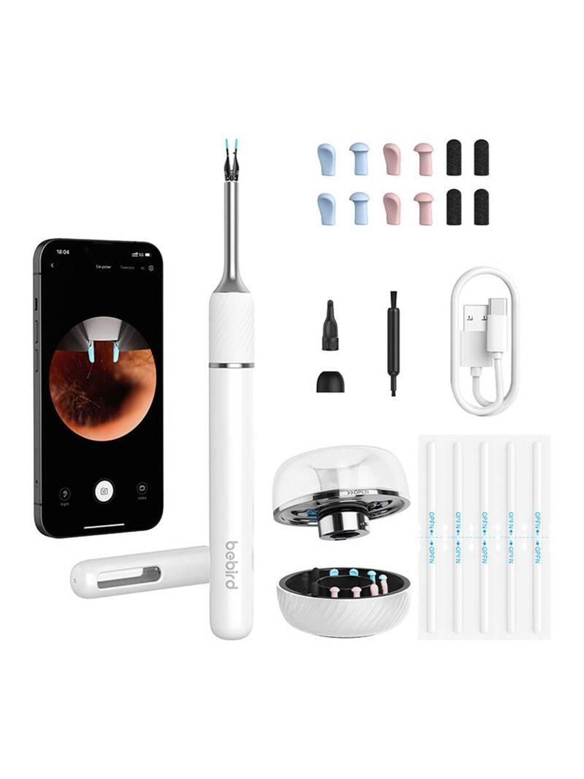 Bebird Smart Visual Ear-Clean Rod Note 5 pro (white)