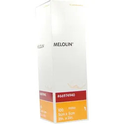 Melolin 5x5 Wundauflage Steril 100 ST