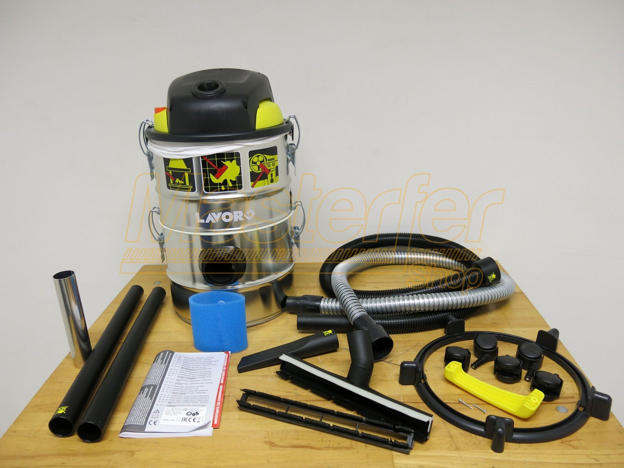 Lavor Aspiracenere Ashley Kombo 1200 watt 28 litri