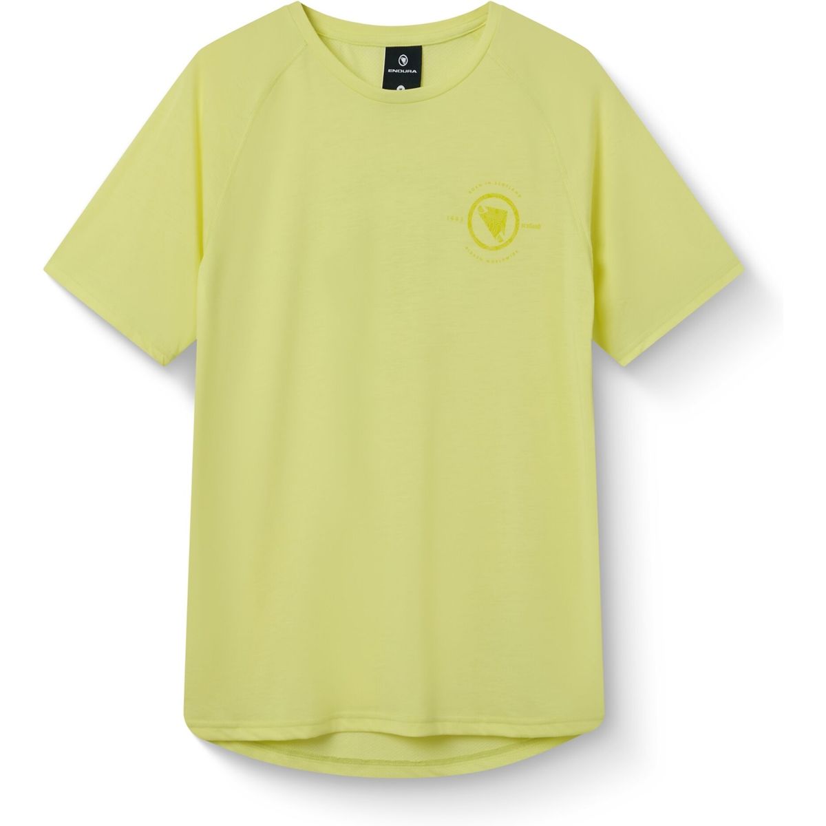 Endura Loop Short Sleeve Tech Tee oil seed (YOS) XS R-E5201-YOS-XS-oil-seed