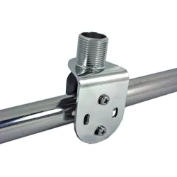 Antennenhalter für Reling, A4, 1"-14 UNS, für Rohr 22-25mm