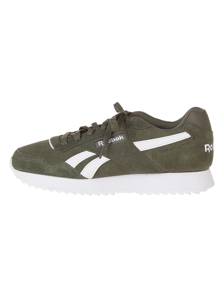 Reebok Leder-Sneakers "Glide" in Khaki - 43