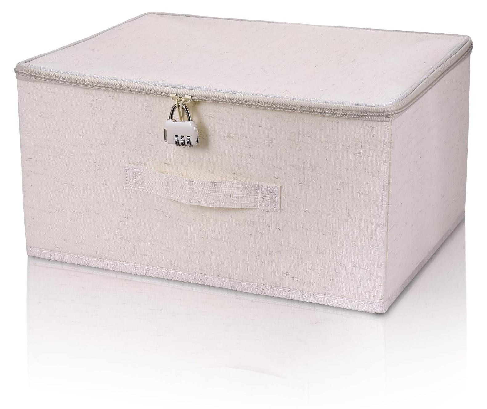 Dripio Stapelbare Opbergbox met Deksel, Wit