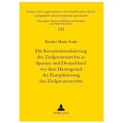 Stade:Die Konstitutionalisierung des Zi, Fachbücher von Bettina Stade