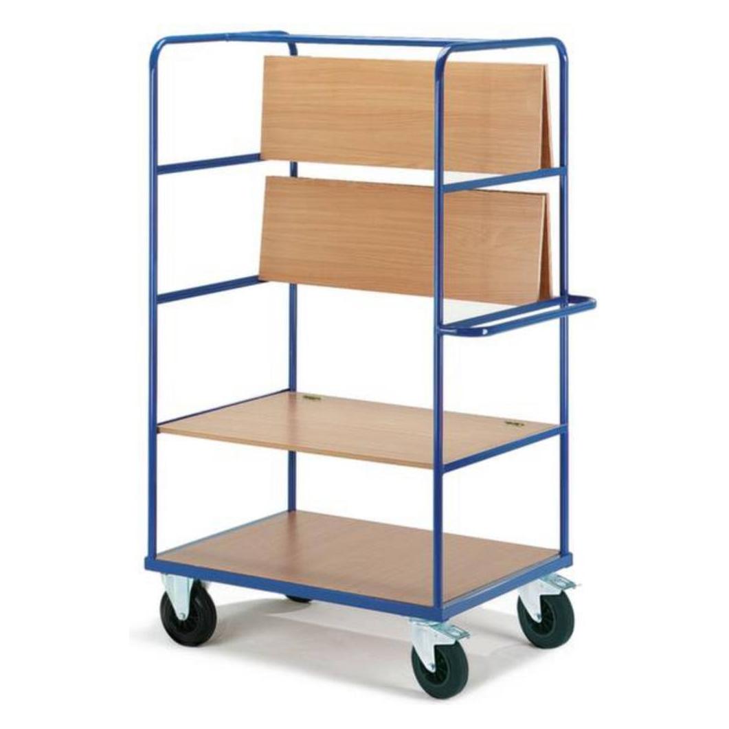 Rollcart Etagenwagen 08-7808 blau 140,0 x 80,0 x 188,0 cm (600 kg, 3) (08-7808)