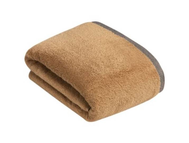 Bugatti Badetuch Prato hellbraun Baumwolle 100 x 150 cm