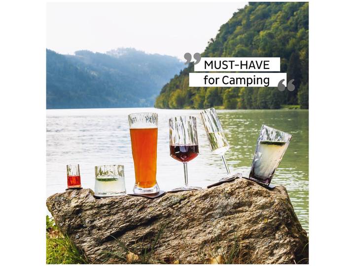Biergläser-Set silwy Transparent Kunststoff 0.5 l 6 Stk