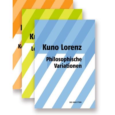 [Set Gesammelte Aufsätze, 3 Bde.], Set von Kuno Lorenz, De Gruyter, 978-3-11-020313-4