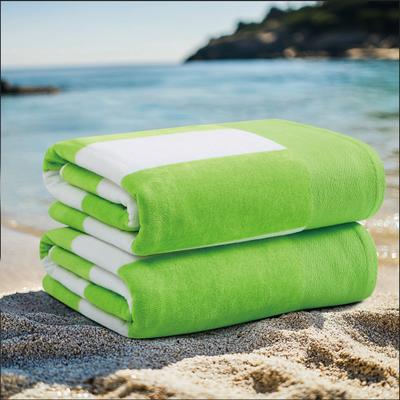 Oceanfront Resort Oversized Cabana Stripe 2 Pack Jacquard Beach Towel - 36x72
