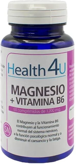 Health4u H4U Magnesio + Vitamina B6 60 Tabs