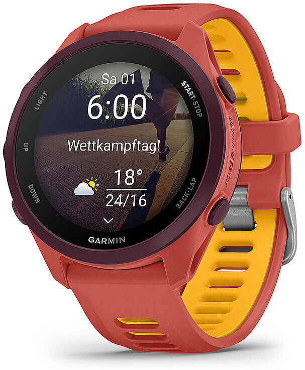 Garmin GPS-Laufuhr Forerunner 170 Music koralle B