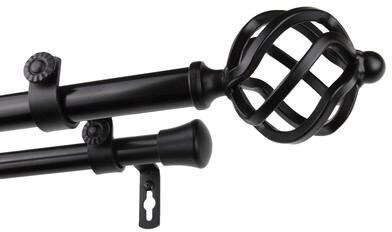 InStyleDesign Torison Adjustable Double Curtain Rod