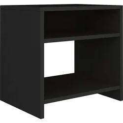 vidaXL Nachttisch Schwarz 40x30x40 cm Holzwerkstoff