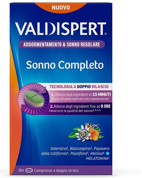 COOPER CONSUMER HEALTH IT Srl Valdispert Sonno Completo, 30 Compresse 