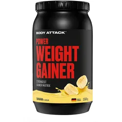 Body Attack - Power Weight Gainer 1500gBanana
