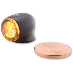 HIGHSIDER pro Proton Two LED Rück-, Bremslicht, Blinker Schwarz/Getönt 3in1, E-Geprüft (Paar)