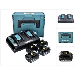 Makita, Werkzeugakku + Ladegerät, Power Source Kit (18 V)