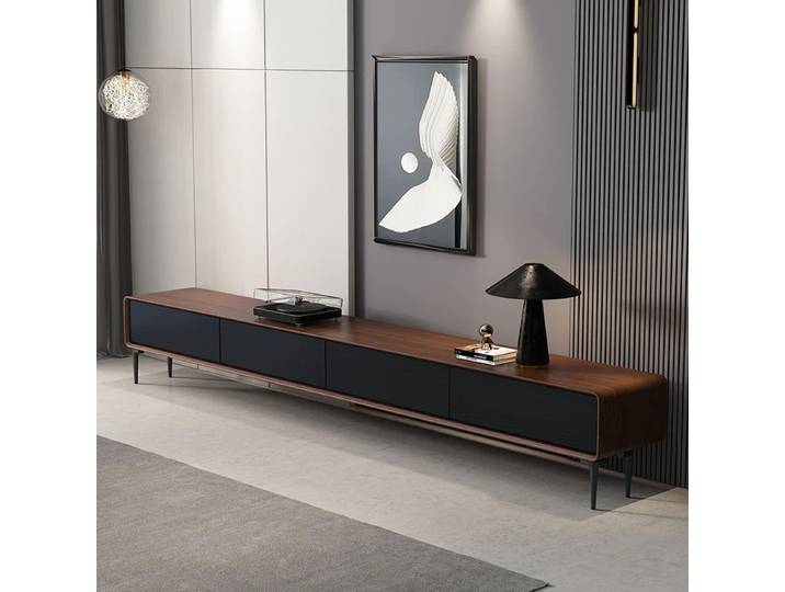 Style minimaliste Glamour meuble TV moderne européen élégant Table De télévision rangement Design Mueble De Sala Modernos meubles De maison