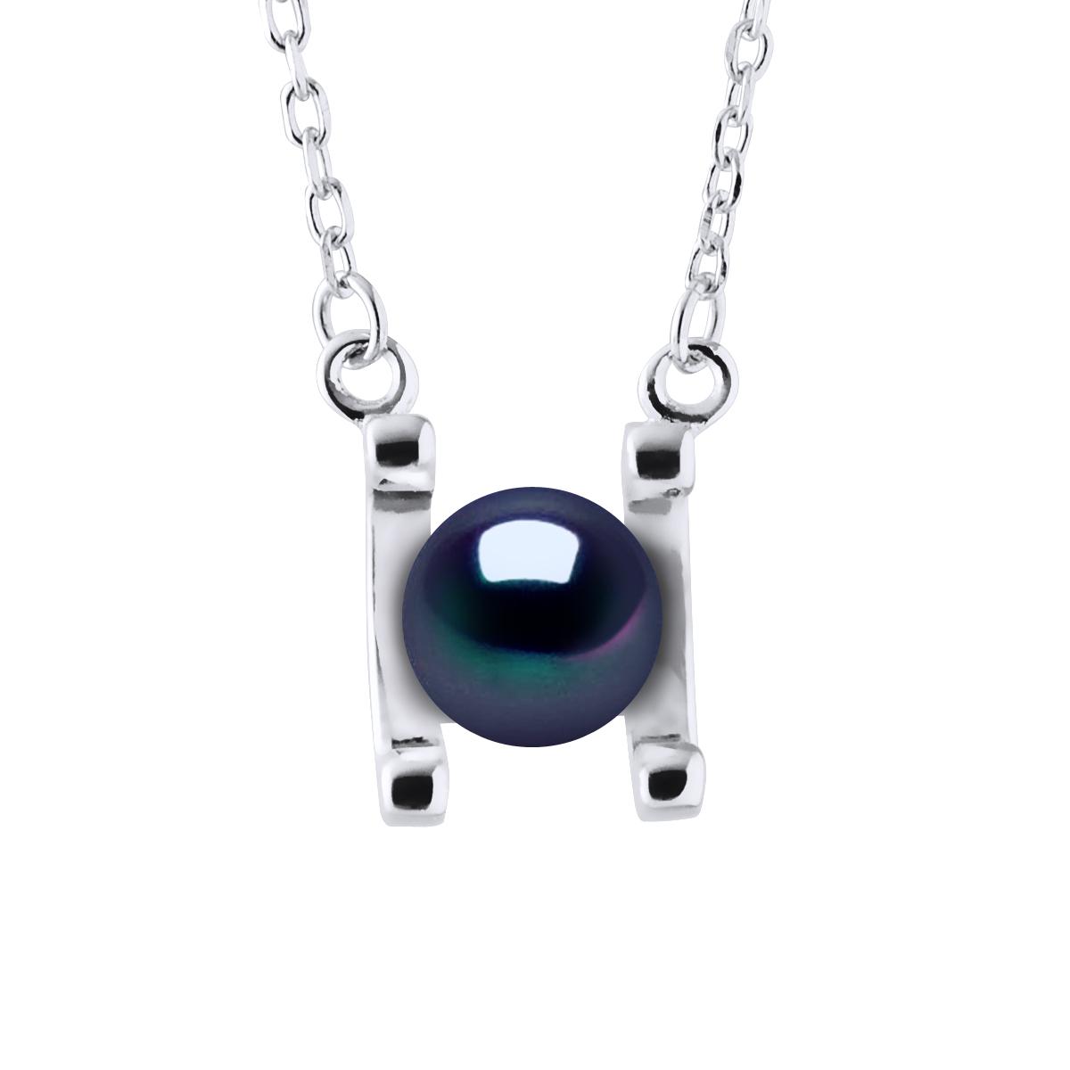 SYMBOL zoetwater parel 7-8mm Black 925