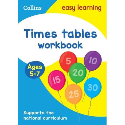 Times Tables Workbook Ages 5-7, Taschenbuch von Collins Easy Learning, Collins ELT, 978-0-00-813439-6