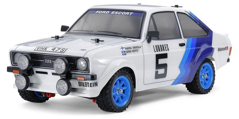 Tamiya Ford Escort Mk. II Rally modelauto schaal 1:10