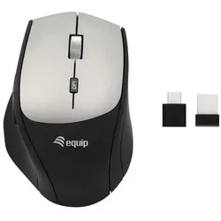 Equip 245115 Maus Büro rechts RF Wireless Optisch 2400 DPI
