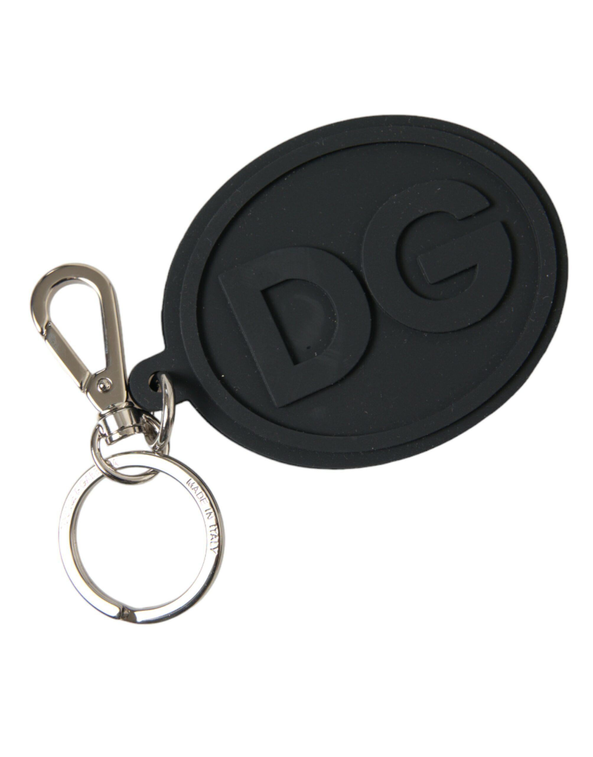 Dg Sleutelhanger Siliconen Zwart