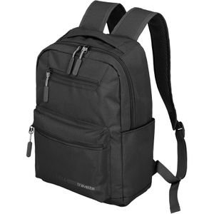Travelite Rucksack Kick Off M, 40 cm, mit Laptopfach, schwarz, Polyester, 17 Liter