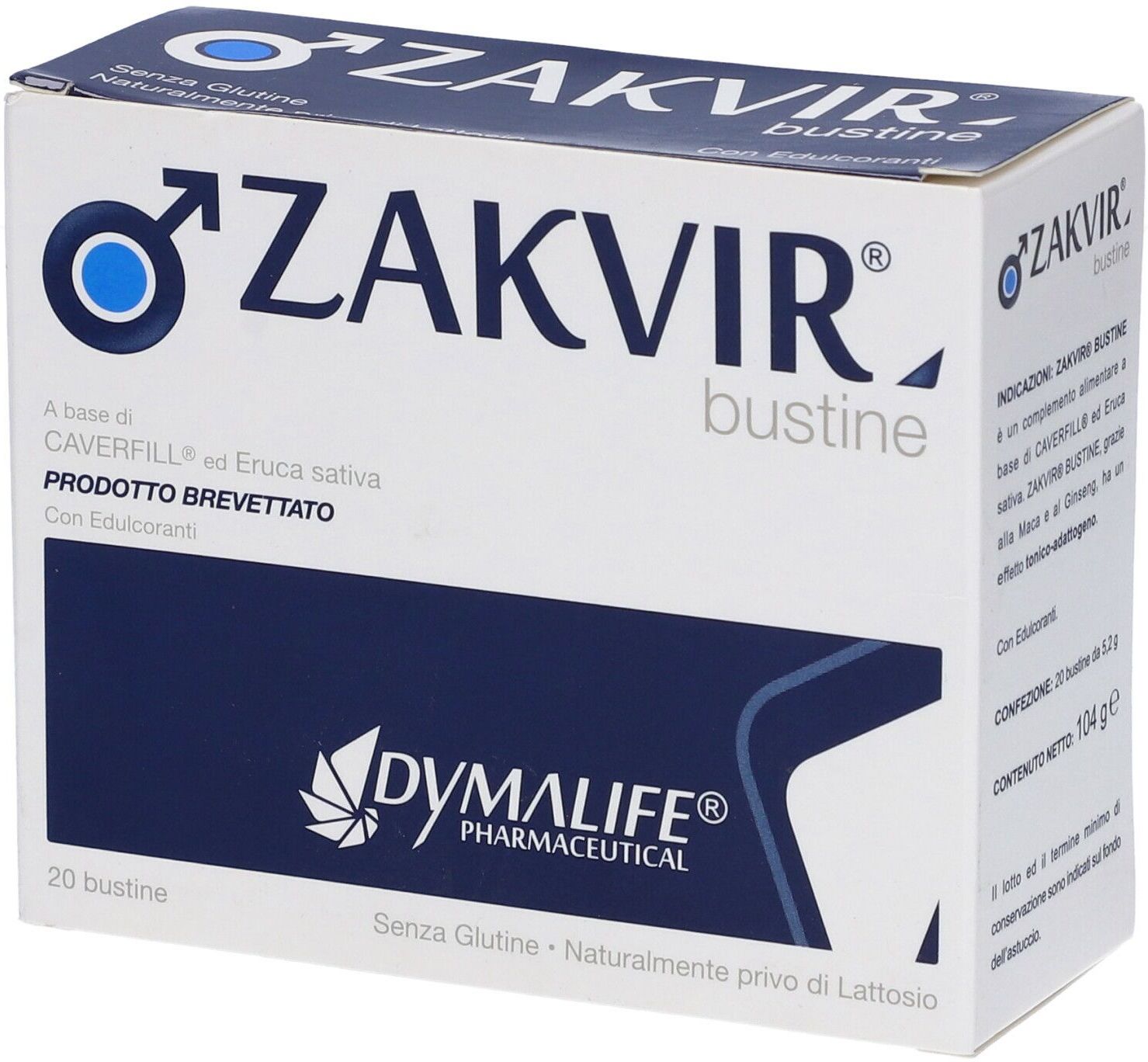 DYMALIFE PHARMACEUTICAL Srl ZAKVIR 20BUST