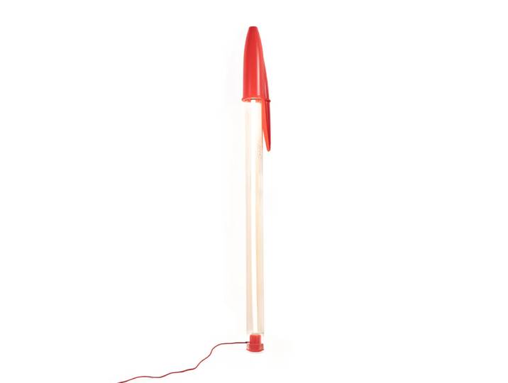 Seletti Bic lamp rood