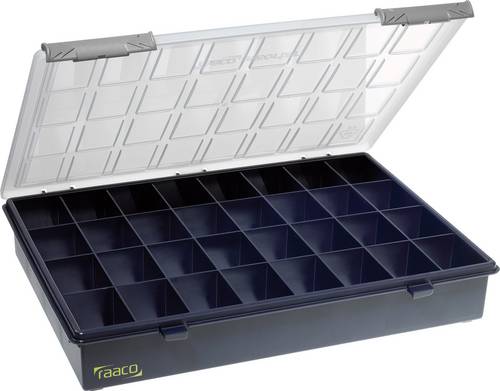raaco Assorter 4-32 Sortimentskasten (L x B x H) 338 x 260 x 57 mm Anzahl Fächer: 32 feste Unterteilung Inhalt 1 St.