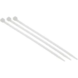 EFB 81043.100 Kabelbinder 150mm, 100er-Beutel transparent, Breite 3, 5mm 81043100