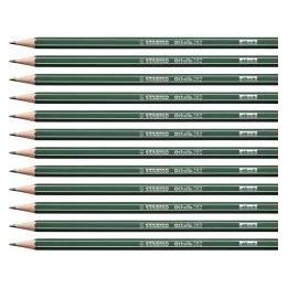 Stabilo Bleistift Othello, sechseckig, H"rtegrad: 4B (3 mm, 4B, 1x) (282/4B)