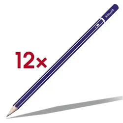 Pelikan 12x Bleistift B blau