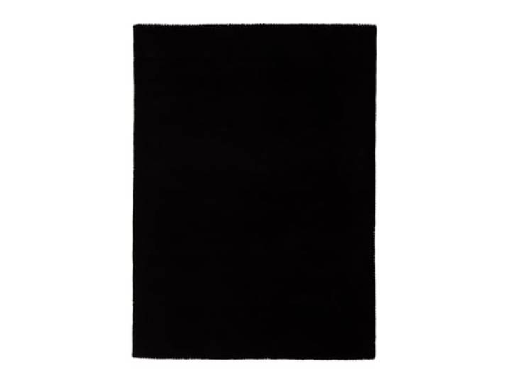 carpetfine handgefertigter Wollteppich Gabbeh Lola Schwarz 240x340 cm Weich, Hochwertig, Zeitlos Reine Schurwolle für Gemütlichkeit & Eleganz im Wohn- und Schlafzimmer