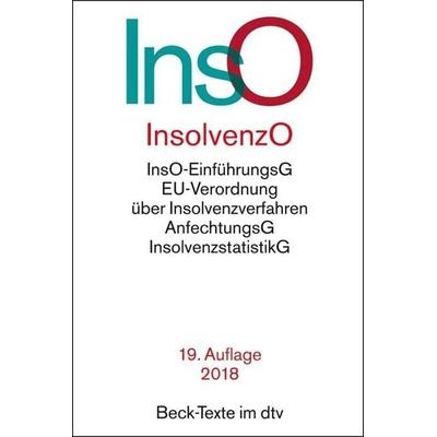 Insolvenzordnung, Taschenbuch von , dtv, 978-3-406-72830-3