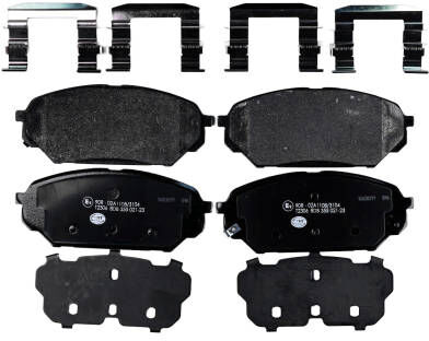 HELLA 8DB 355 021-231 Brake pad set