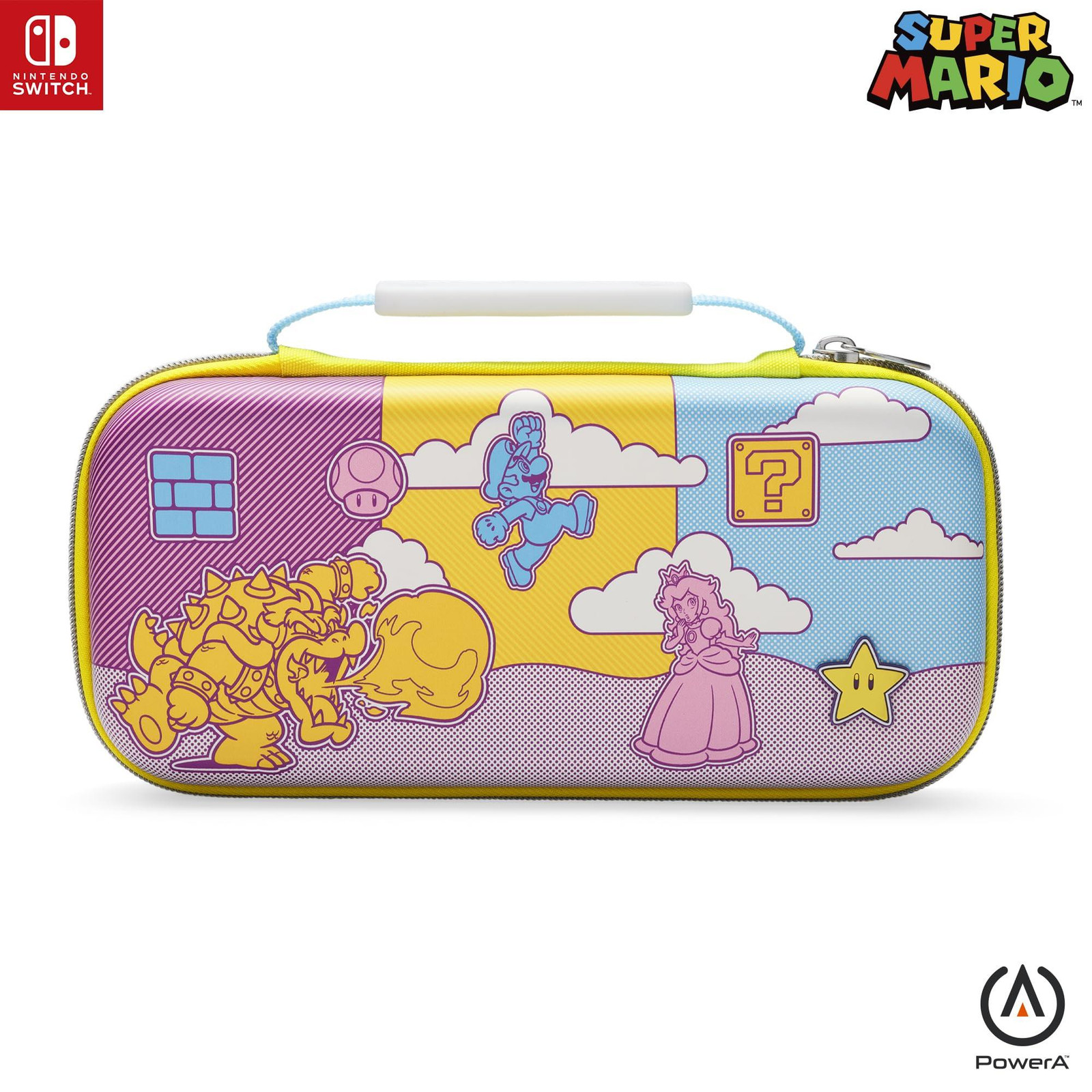 PowerA Hard hoes voor Nintendo Switch, Nintendo Switch Lite en Nintendo Switch OLED, Meerkleurig, 15 cm