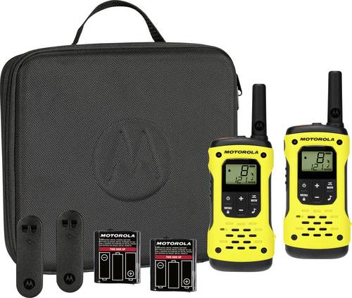 Motorola TLKR T92 H2O - Tragbar - Zwei-Wege Funkgerät - PMR - 8 Kanäle (Packung mit 2)