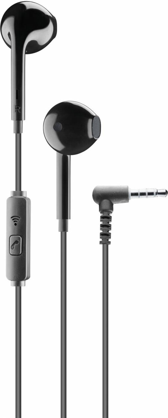 Cellular Line Aucapsule2k Auricolari Microfono Filo Aucapsule2k Voice Capsule Nero