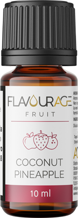 Flavourage Coconut Pineapple Aroma Concentrato 10ml Cocco Ananas