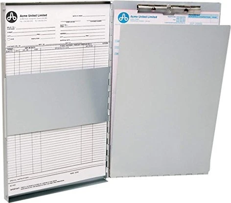 WESTCOTT Klemmbrett E-17004 00 DIN A4 silber Aluminium