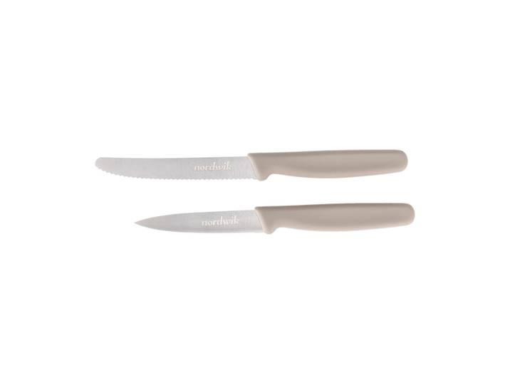 Nordwik Couteau éplucheur Nordwik 2 pièces Taupe