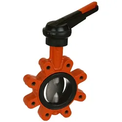 KSB Absperrklappe BOAX-SF,Gewindeflansch Handhebel, PN10 DN250, EPDM
