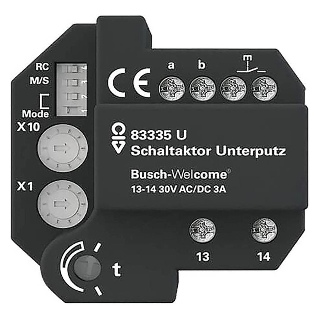 Busch-Jaeger Bus-Sprechanlagen-Zusatz Welcome LAN F schalten (2CKA008300A0327)