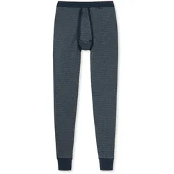 Herren Lange Unterhose Blau