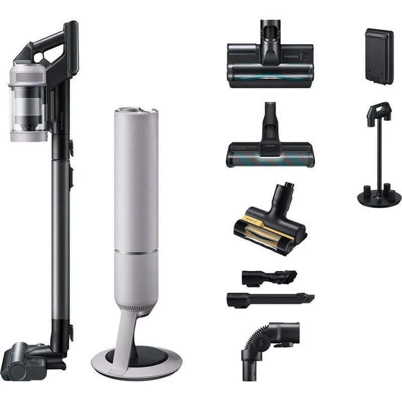 Samsung VS80F28DFP/WA Bespoke AI Jet Lite steelstofzuiger - 280 W zuigkracht - Clean Station - Grijs